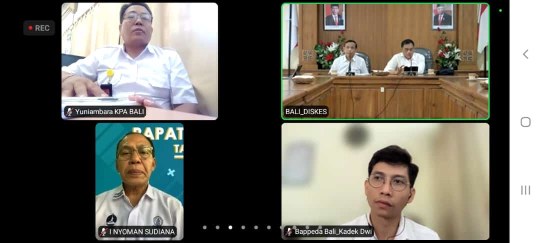 RKPD Semesta Berencana Provinsi Bali Bidang Kesehatan Tahun 2024 Dibahas. KPA  Usulkan 3 Hal Strategis
